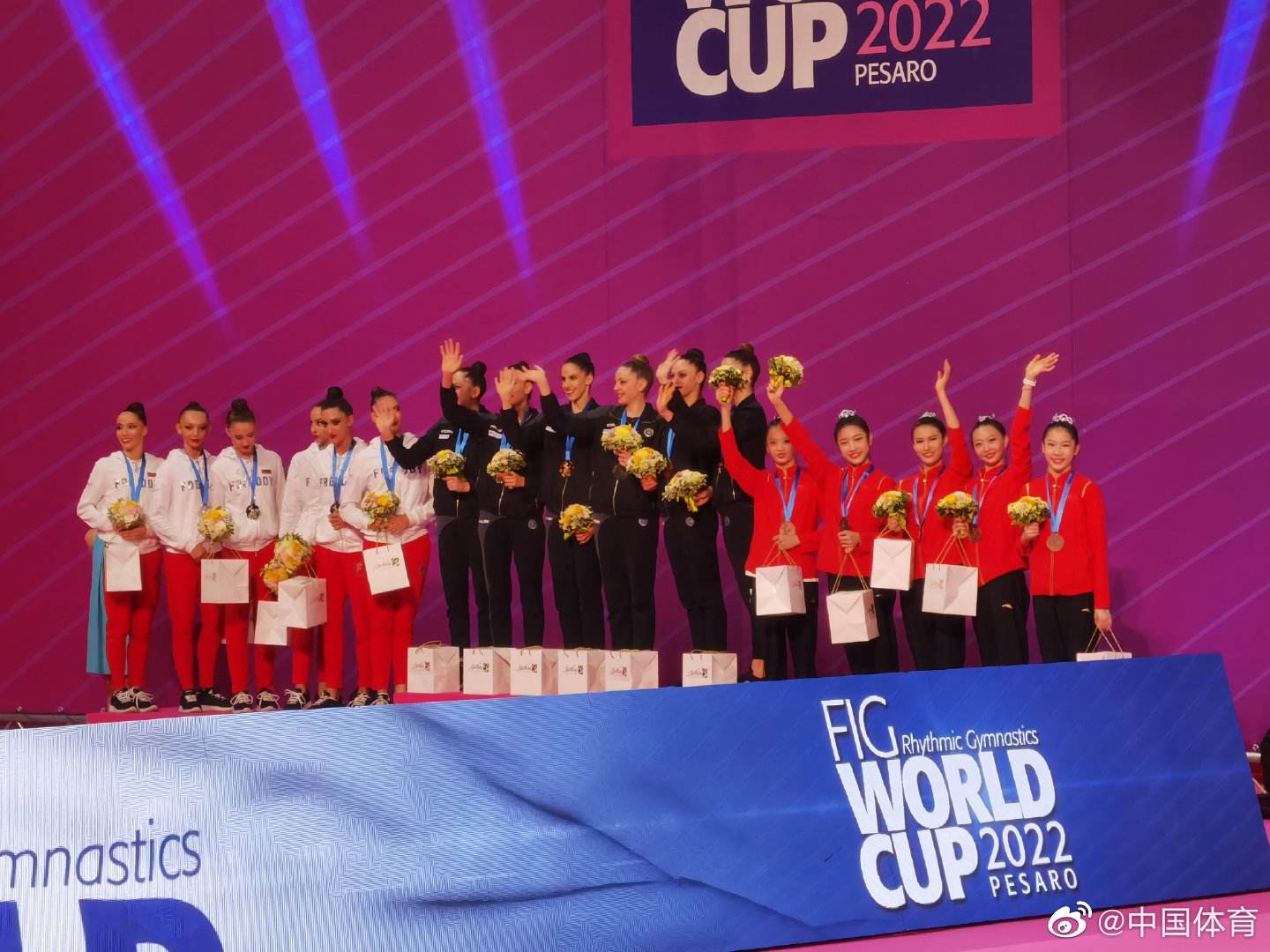 2022年国际体联艺术体操世界杯意大利站落幕 中国队新周期首秀收获一银一铜