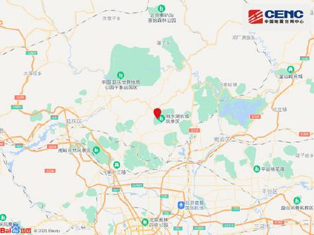 北京怀柔区发生2.6级地震 震源深度18千米